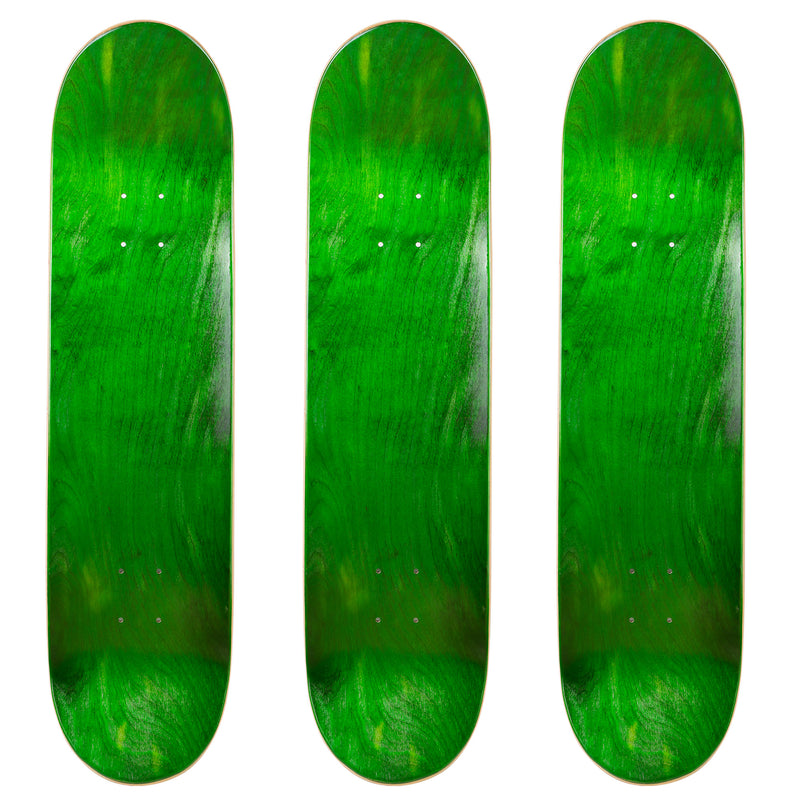 Pack of 3 Blank Skateboard Decks | 7.75, 8.0, 8.25, 8.5 – Shop709.com