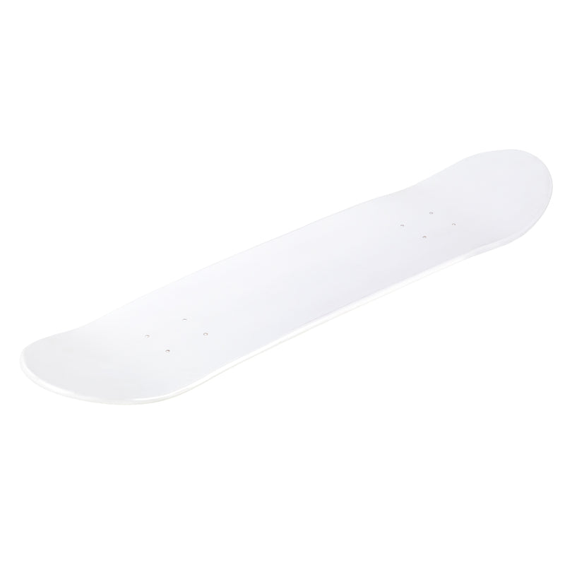 Blank Turbo 7.5” Canadian Maple Deck | White