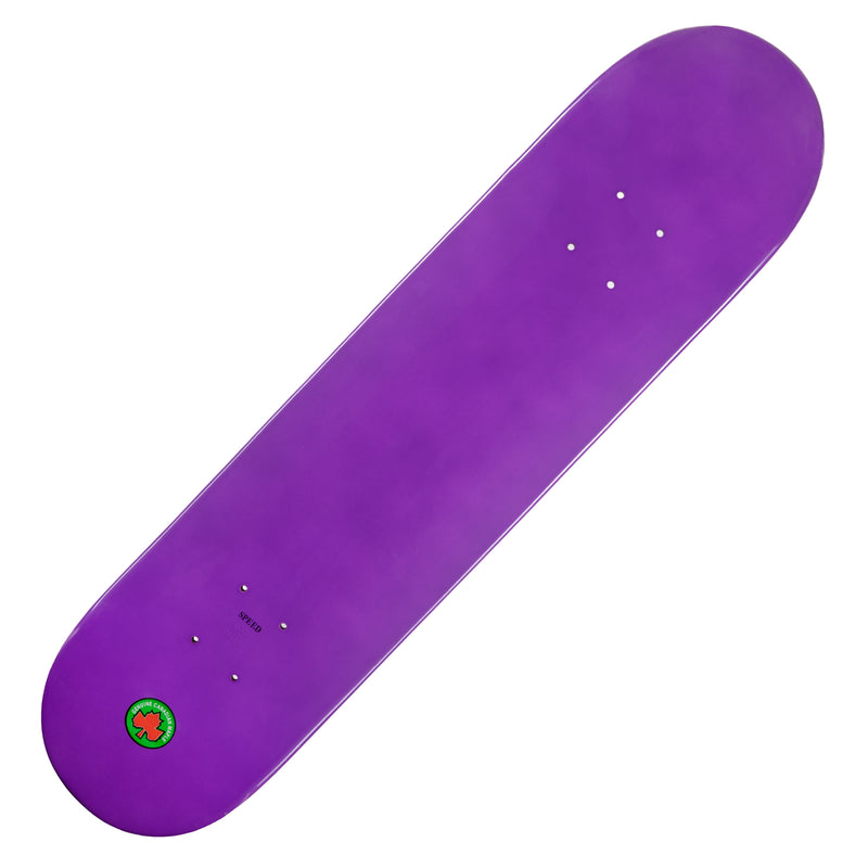 Blank Speed Canadian Maple Deck - Purple