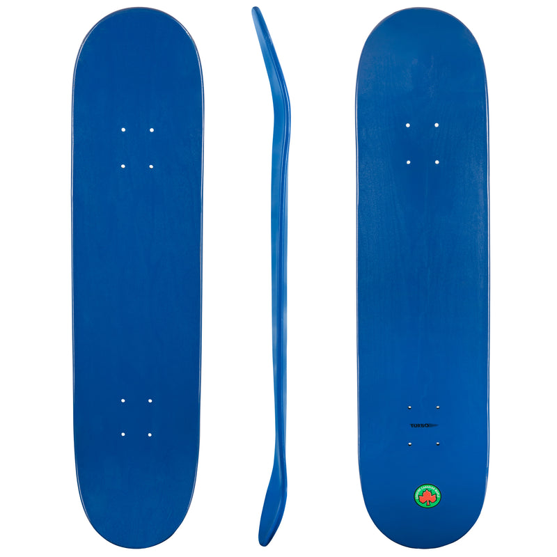 Blank Turbo Cal 7 Canadian Maple Deck Blue