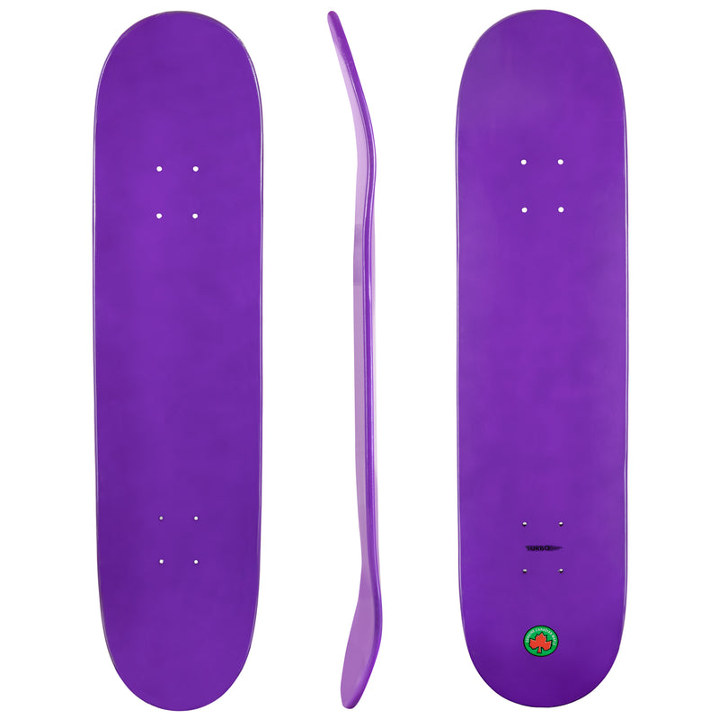 Blank Turbo Cal 7 Canadian Maple Deck Purple