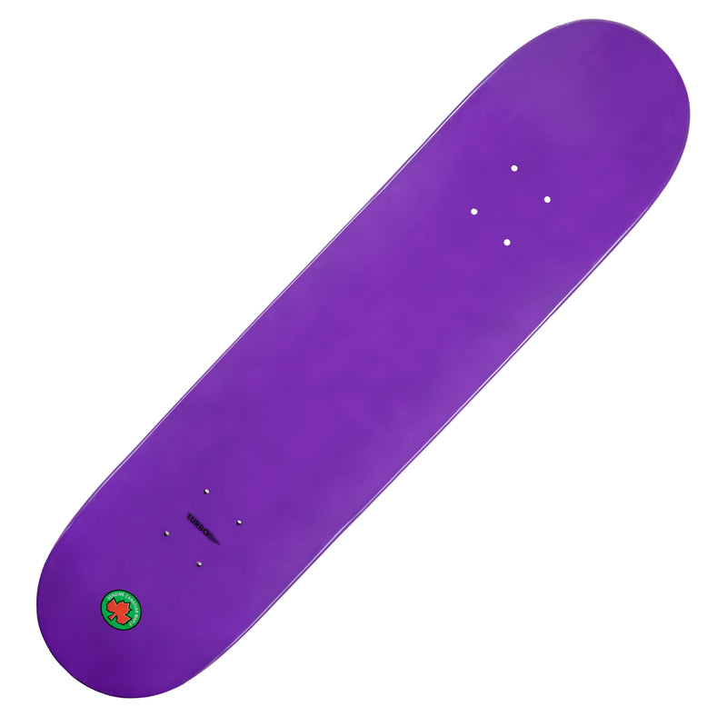 Blank Turbo Cal 7 Canadian Maple Deck Purple