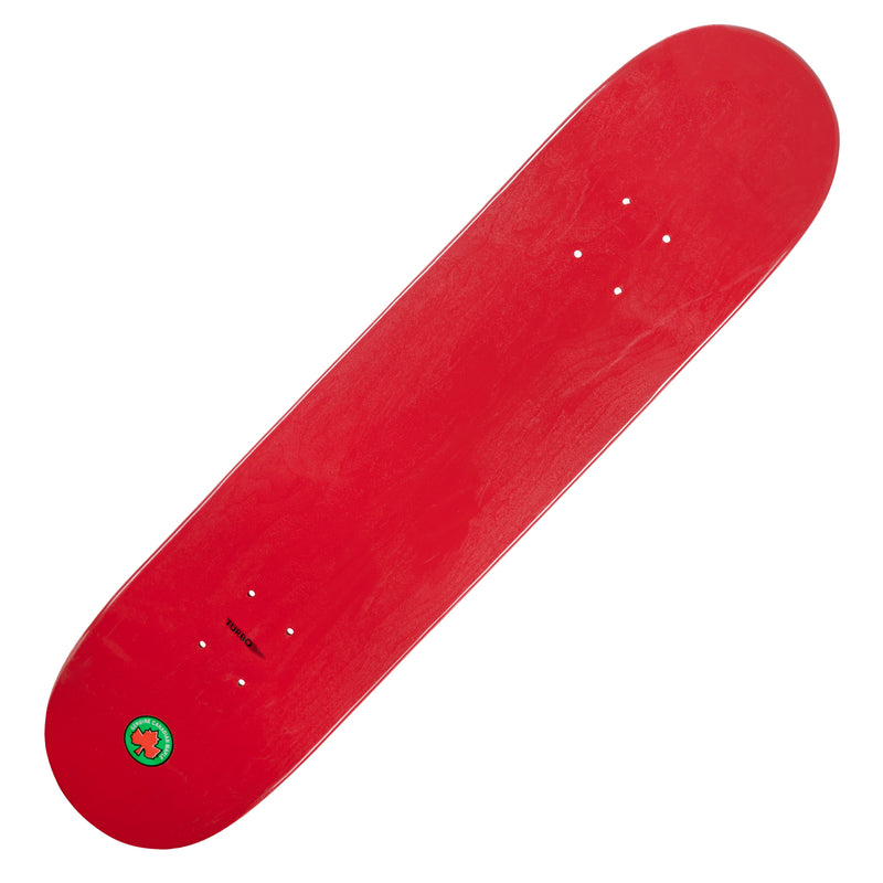 Blank Turbo Cal 7 Canadian Maple Deck Red