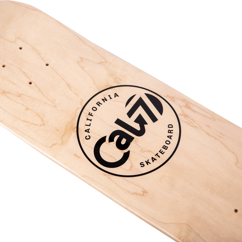 Cal 7 Acid Skateboard Deck Canadian Maple 7 Ply 8.25 Inch Popsicle Trick