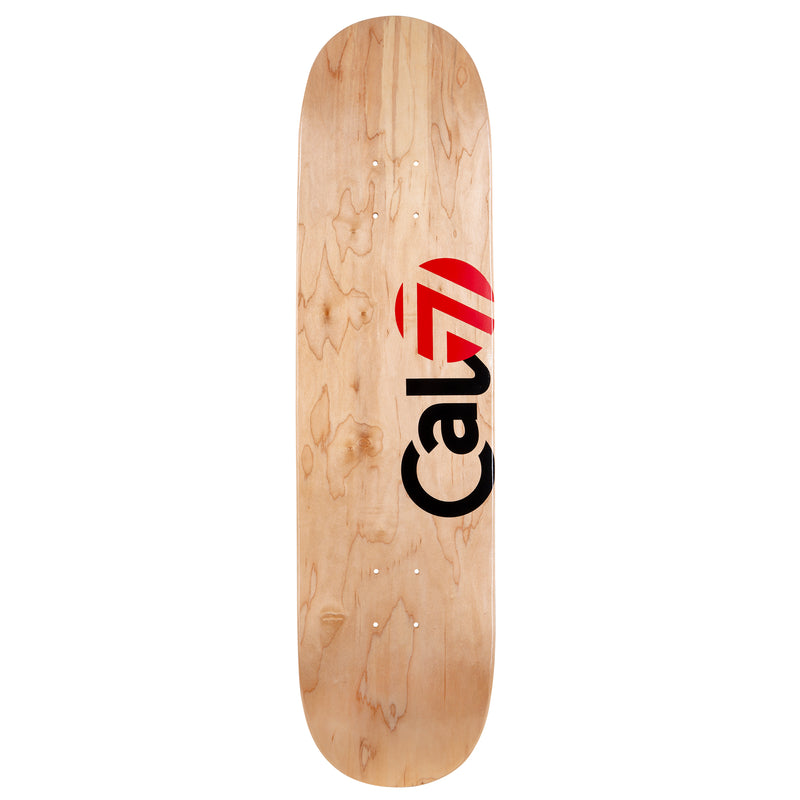 Cal 7 Delta Skateboard Deck Canadian Maple 7 Ply 8.25 Inch Popsicle Trick