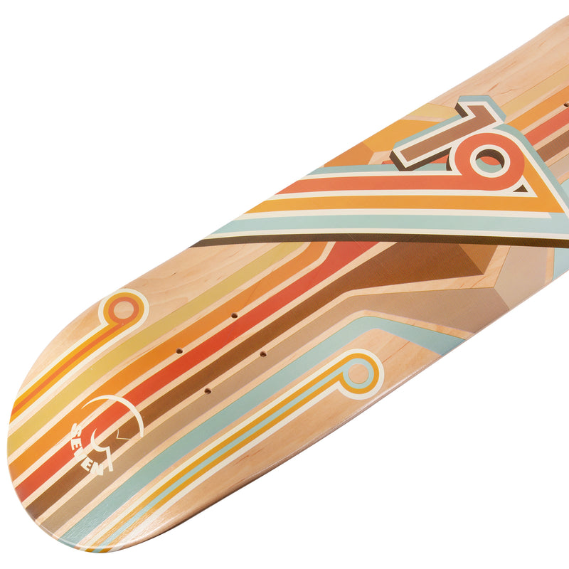 Cal 7 Flip Skateboard Deck Canadian Maple 7 Ply 8.5 Inch Popsicle Trick