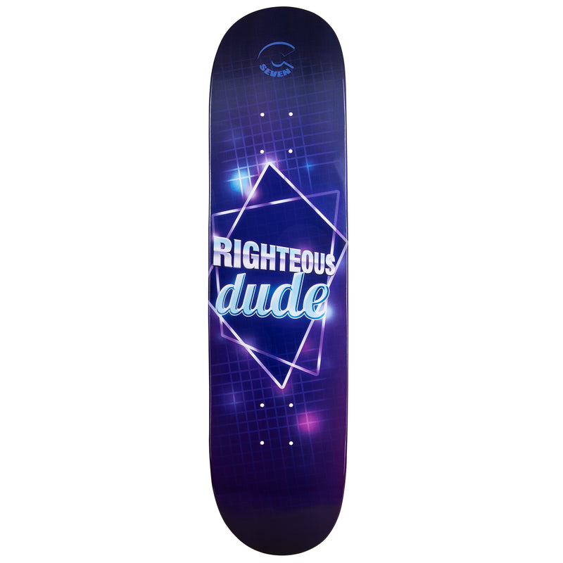 Cal 7 Righteous Skateboard Deck Canadian Maple 7 Ply 8.25 Inch Popsicle Trick