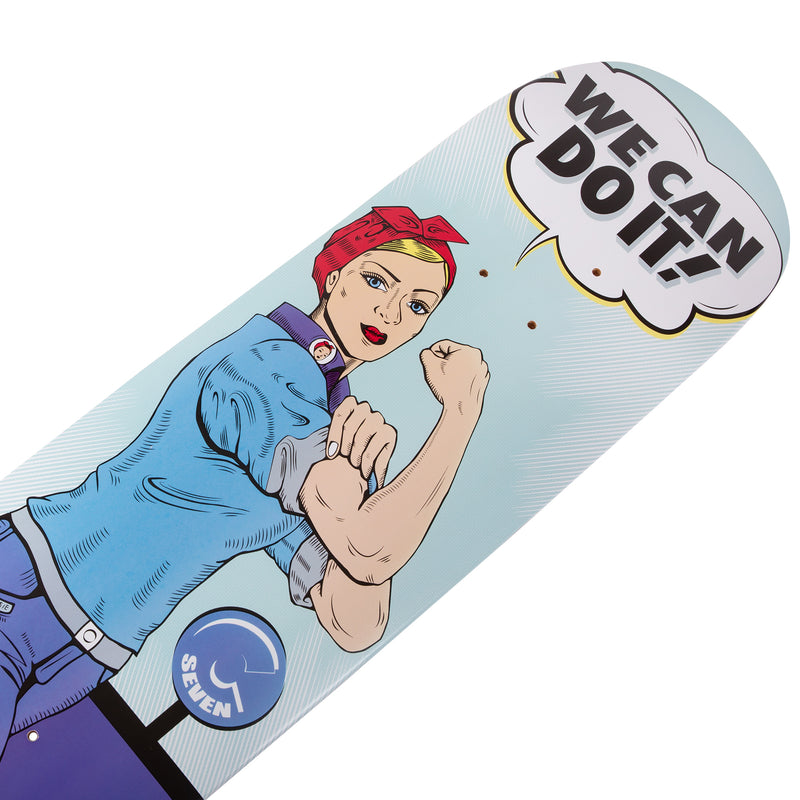 Cal 7 Rosie Skateboard Deck Maple 7 Ply 7.75 Inch Popsicle Trick