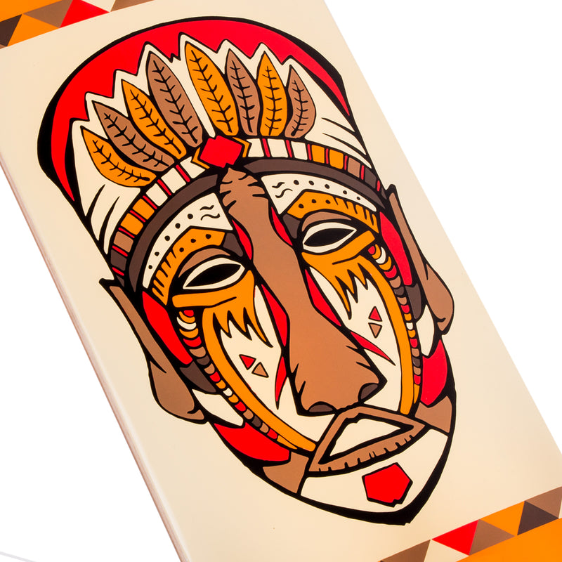 Cal 7 Tribal Skateboard Deck Canadian Maple 7 Ply 8.25 Inch Popsicle Trick