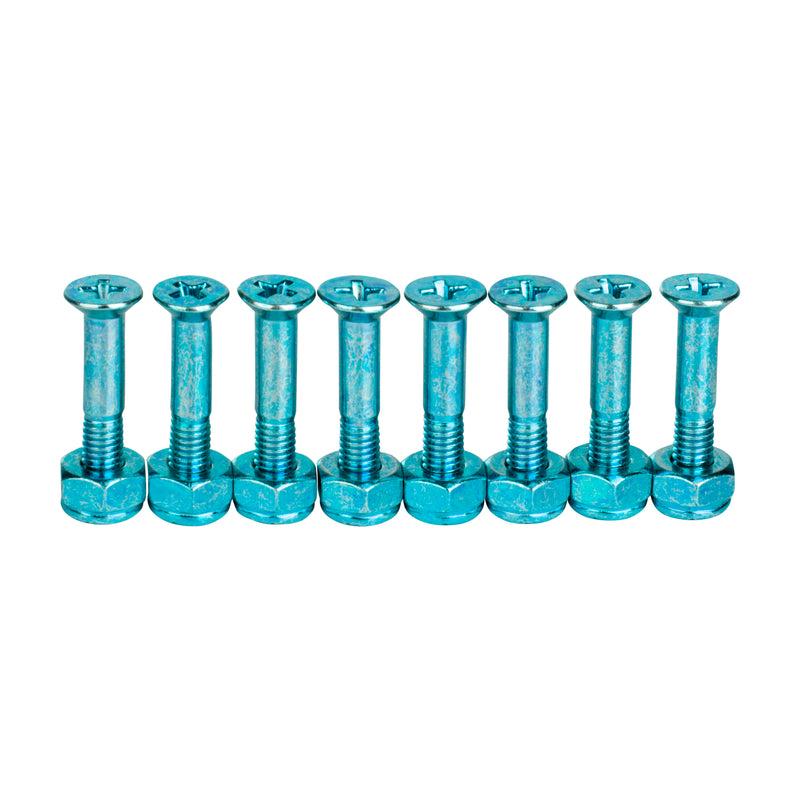 Cal 7 Skateboard 1.25" Bolts Phillips Color Hardware