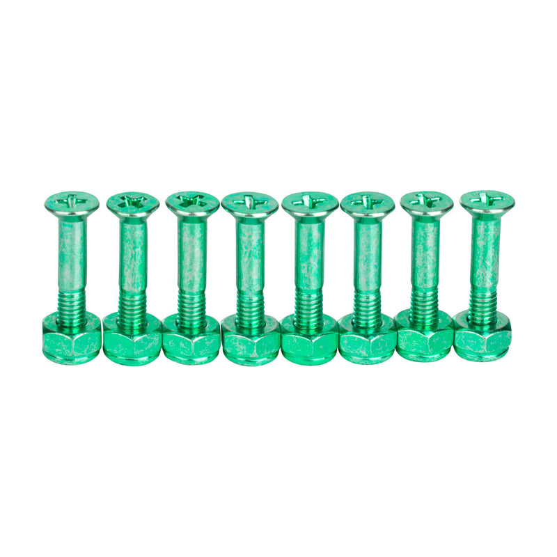 Cal 7 Skateboard 1.25" Bolts Phillips Color Hardware