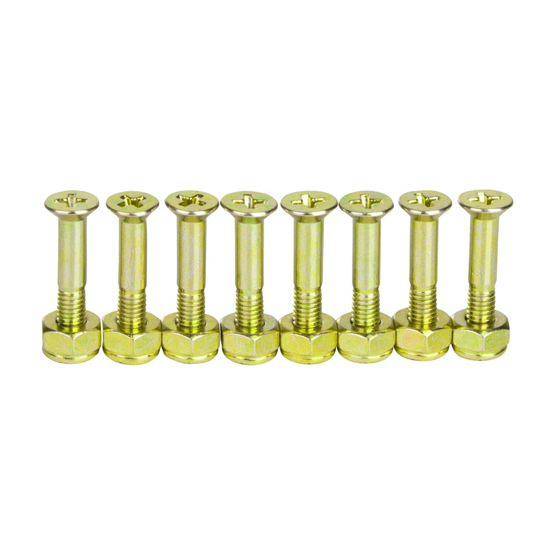 Cal 7 Skateboard 1.25" Bolts Phillips Color Hardware