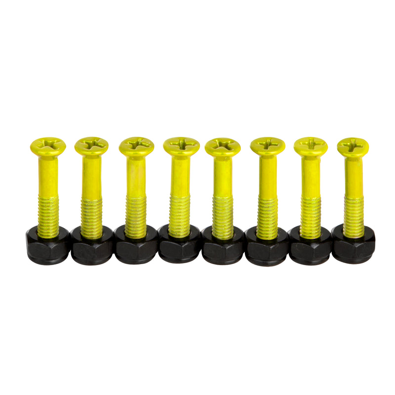 Cal 7 Skateboard 1.25" Bolts Phillips Color Hardware