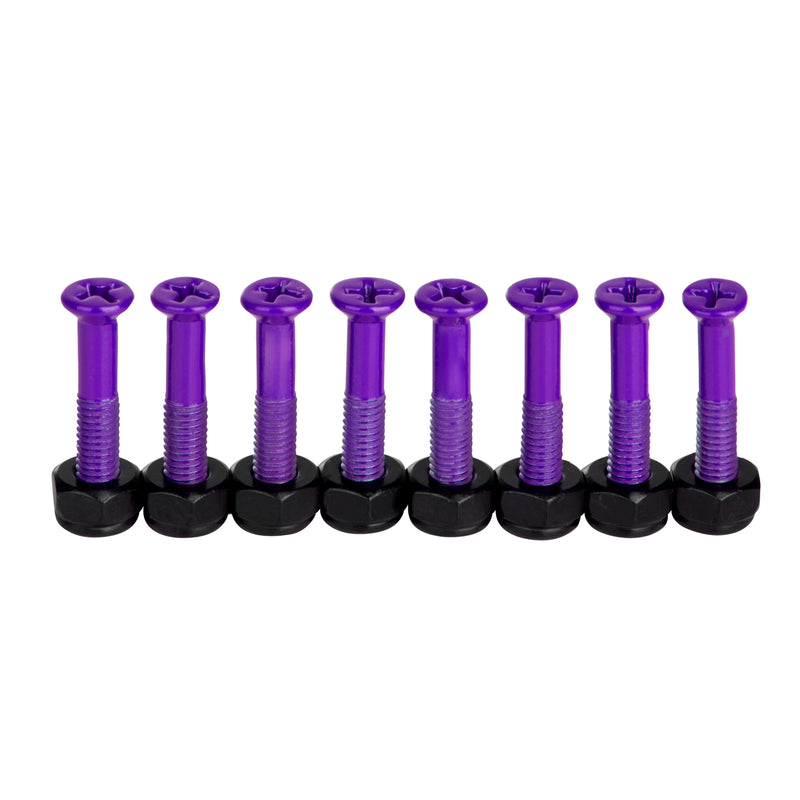 Cal 7 Skateboard 1.25" Bolts Phillips Color Hardware