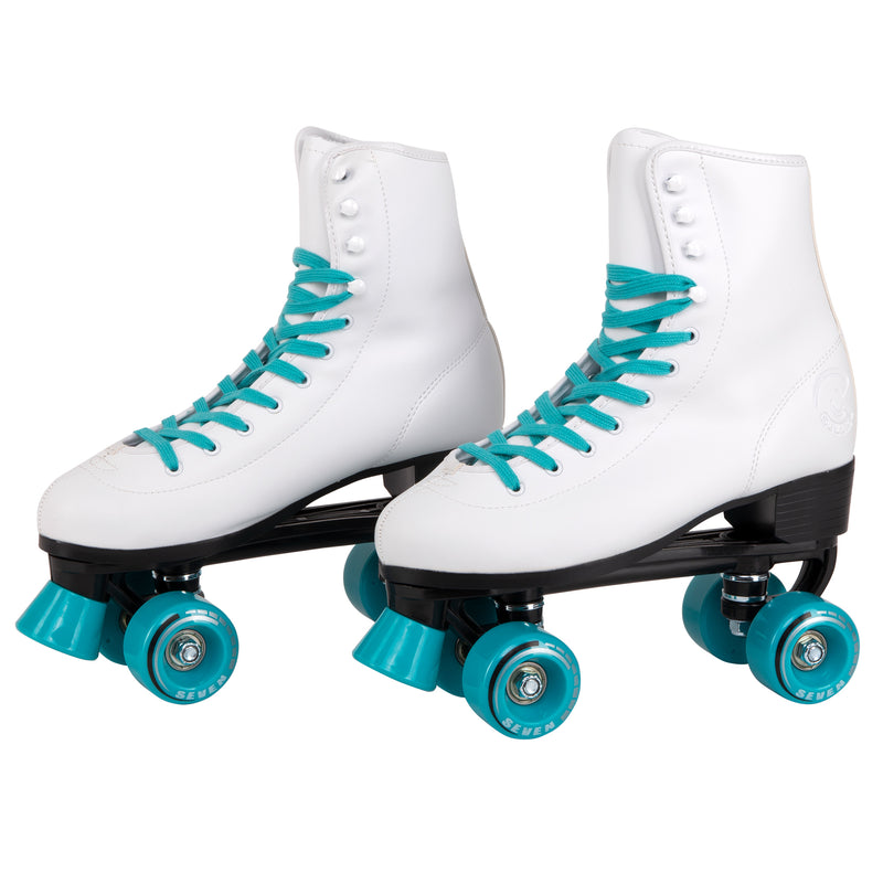 C7 Retro Quad Roller Skates (95A wheels)