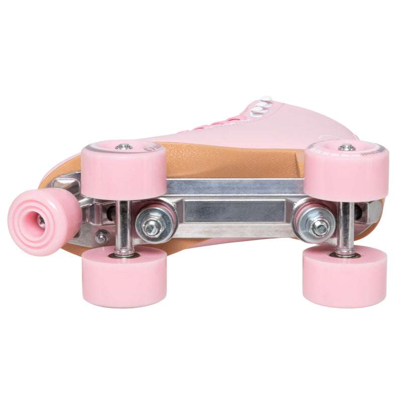 C7skates C7 Cherry Blossom soft pink quad roller skates for women girls men with outdoor 58mm wheels 