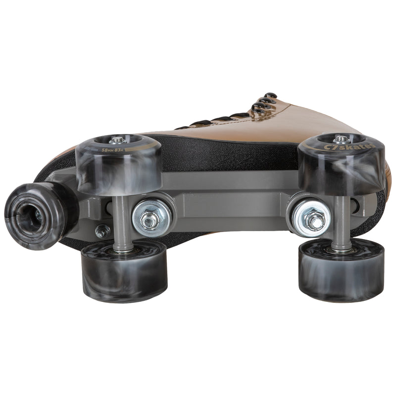  C7skates Premium Farrah Roller Skates in Holographic Gold