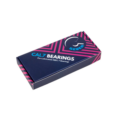 Cal 7 ABEC 7 Steel Skateboard Bearings with Spacers