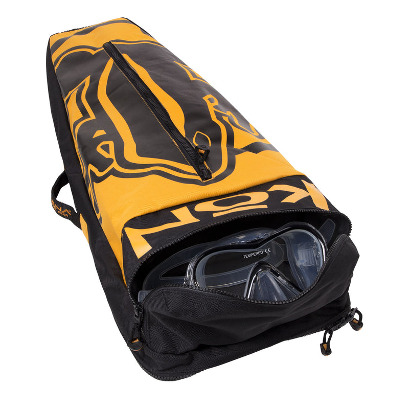 Akona Multi-Compartment Fin, Snorkel and Mask Bag with Towel