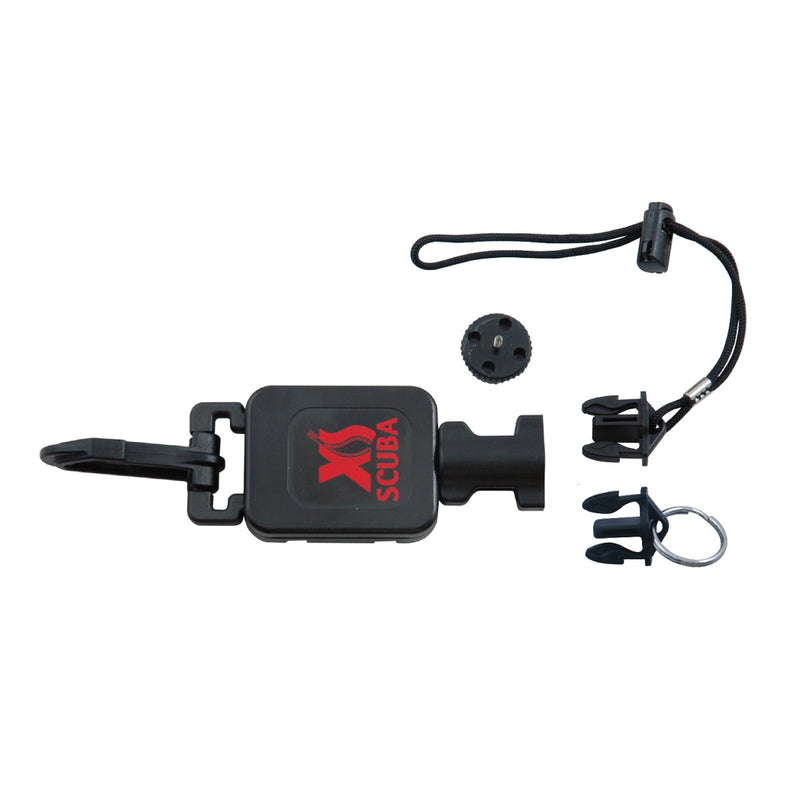 XS SCUBA Gauge Console Retractor Quick Release 18 Inch Extension