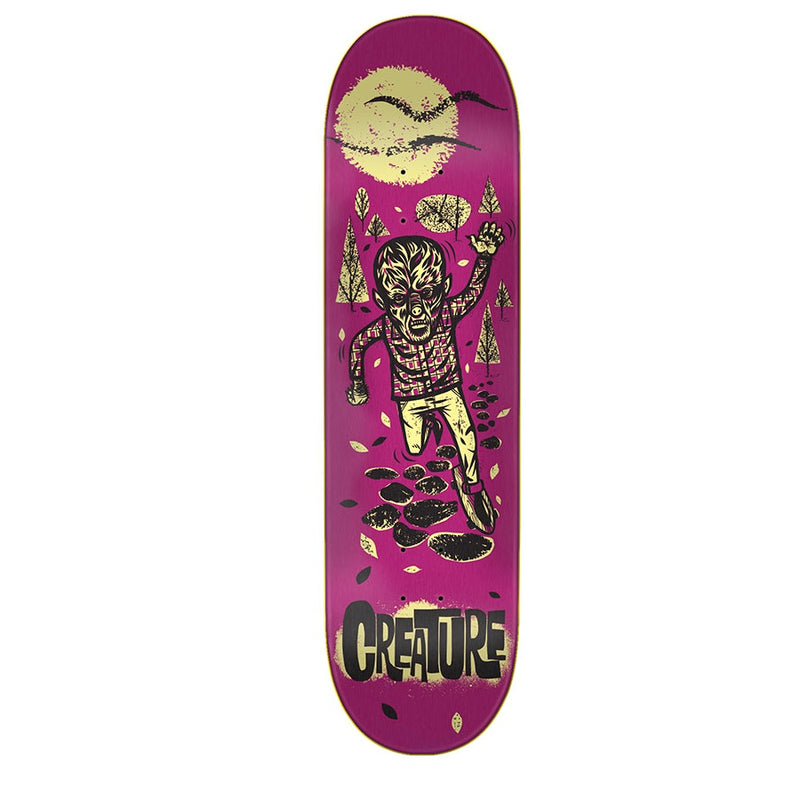 8.5-inch Purple Creature Mike Guerror Team Creeper skateboard deck