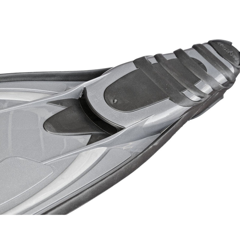 Cressi Gara Professional LD Fins with Foot Pocket Frame and Soft Blade