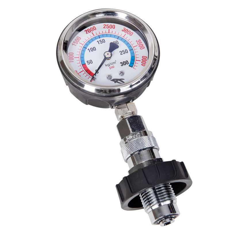 IST Premium DIN Tank Pressure Checker With Gauge