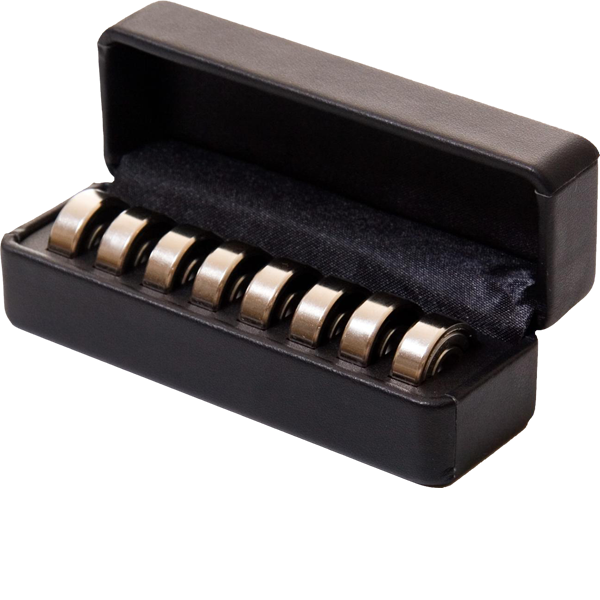 Diamond Rings Titanium Skateboard Bearings