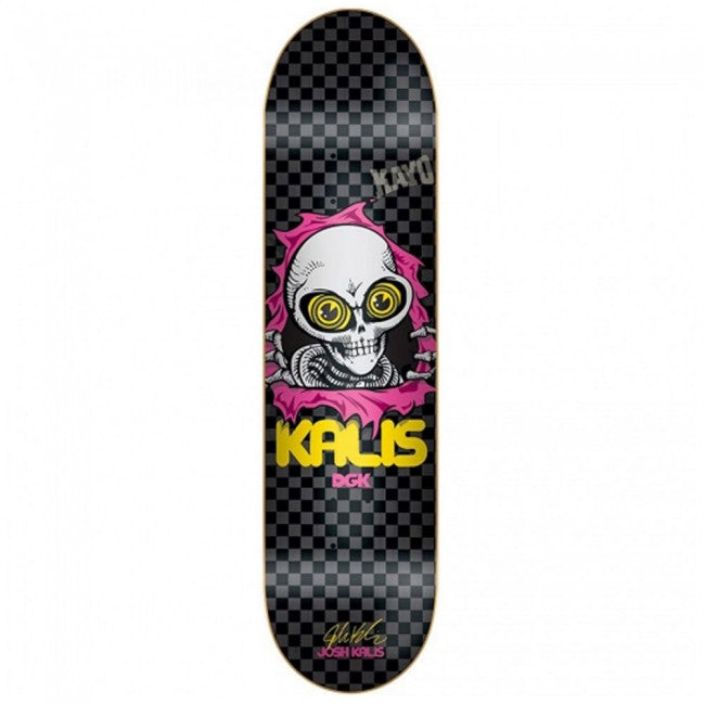DGK 7.8 Inch Kalis Ripper Skateboard Deck