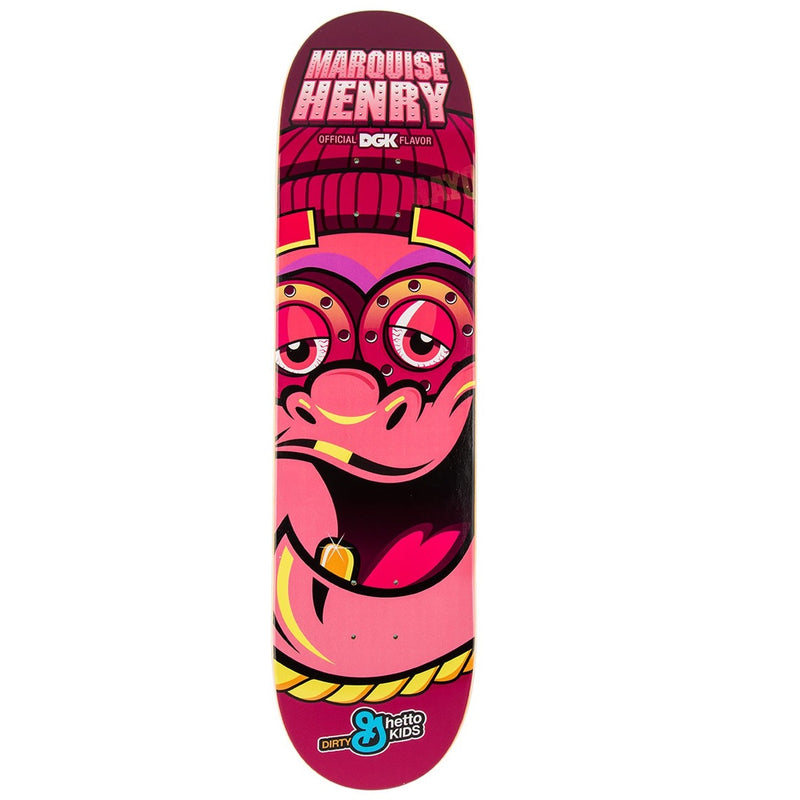 DGK 8.06 Inch Marquise Henry Edibles Skateboard Deck
