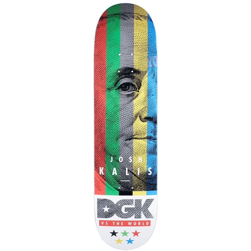 DGK 8.06 Inch Kalis VS the World Skateboard Deck