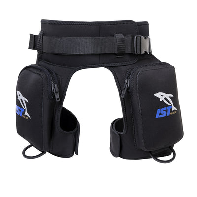 IST DH2 Diver Pocket Thigh Holster With Leg and Belt Straps