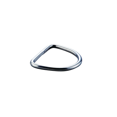 IST DR-2 5mm Thick 304 Stainless Steel Flat D-Ring
