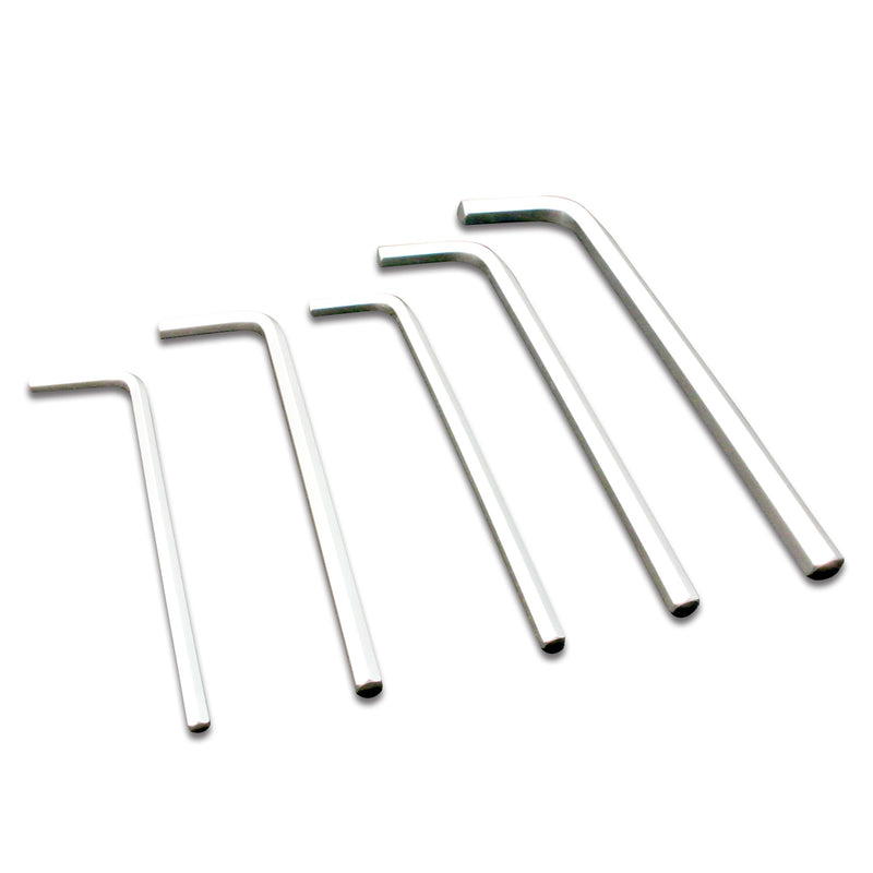 set of 5 hex keys