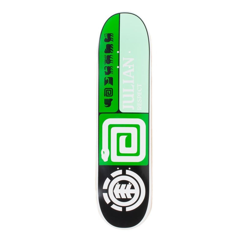 Element 8 x 31.875 Inch Shape Julian Prismatic Skateboard Deck