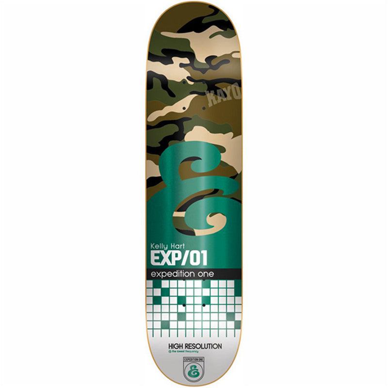 Expedition One 7.9 Inch Kelly Hart Analog Skateboard Deck