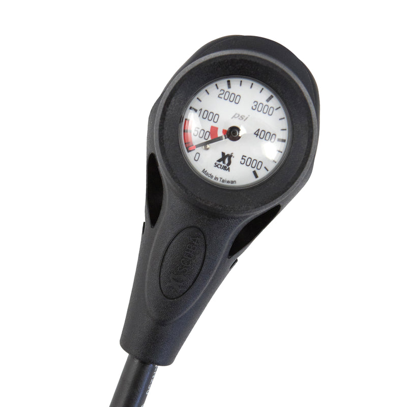 XS SCUBA Orca Series Pressure Gauge 0 To 5000 PSI Bourdon Tube