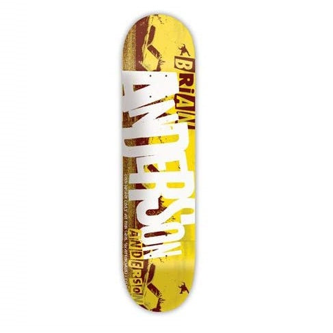 Girl 8.5 Inch Anderson Bend Big Skateboard Deck