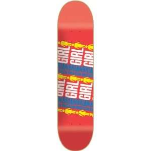 Girl 8.5 Inch Biebel Pop Secret Skateboard Deck