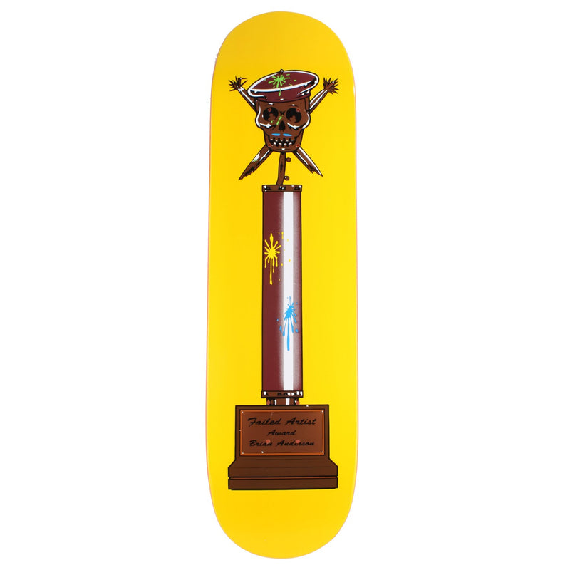 Girl 8.5 Inch Brian Anderson Trophies Skateboard Deck