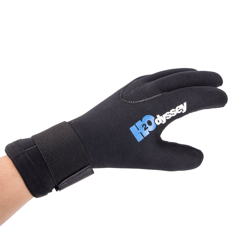 H2Odyssey 3mm Neoprene Thermal Diving Glove with Extra Grip Palm