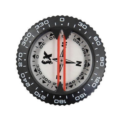 XS SCUBA Compass Module Gauge SuperTilt Top Side Reading Bezel