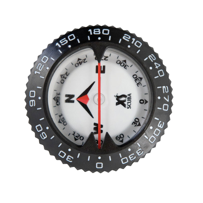 XS SCUBA Compass Module Gauge Standard Top Side Reading Bezel