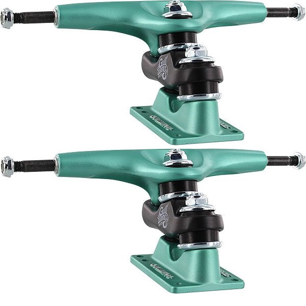 Gullwing Sidewinder II 9.0 Aqua/Blk Skateboard Truck Set