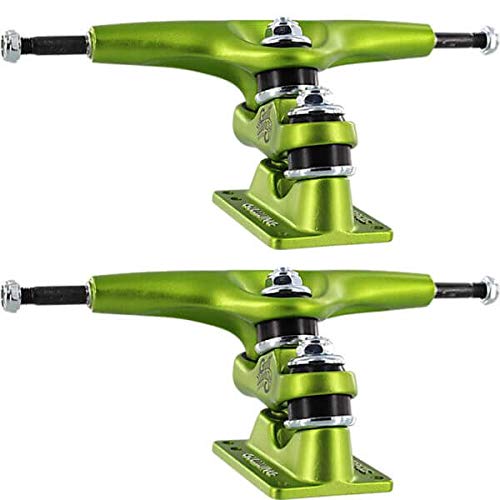 Gullwing Sidewinder II 10.0 Lime Green Skateboard Truck Set