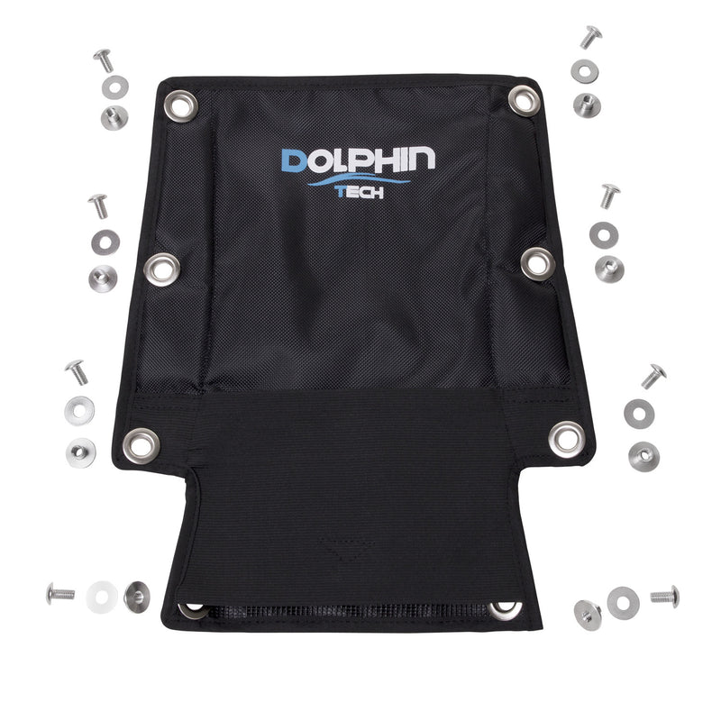 IST HB-4 Dolphin Tech Backplate Pad and Pouch with Mounting Screws