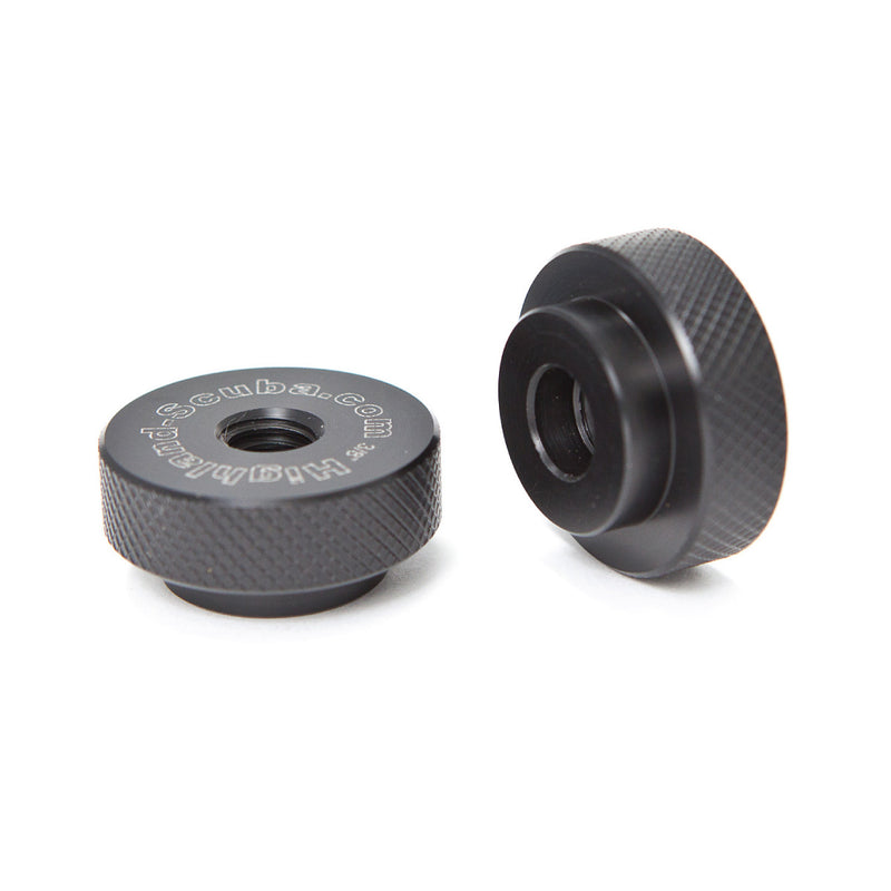 XS SCUBA Highland 3/8 Inch Delrin Speed Nuts Pair