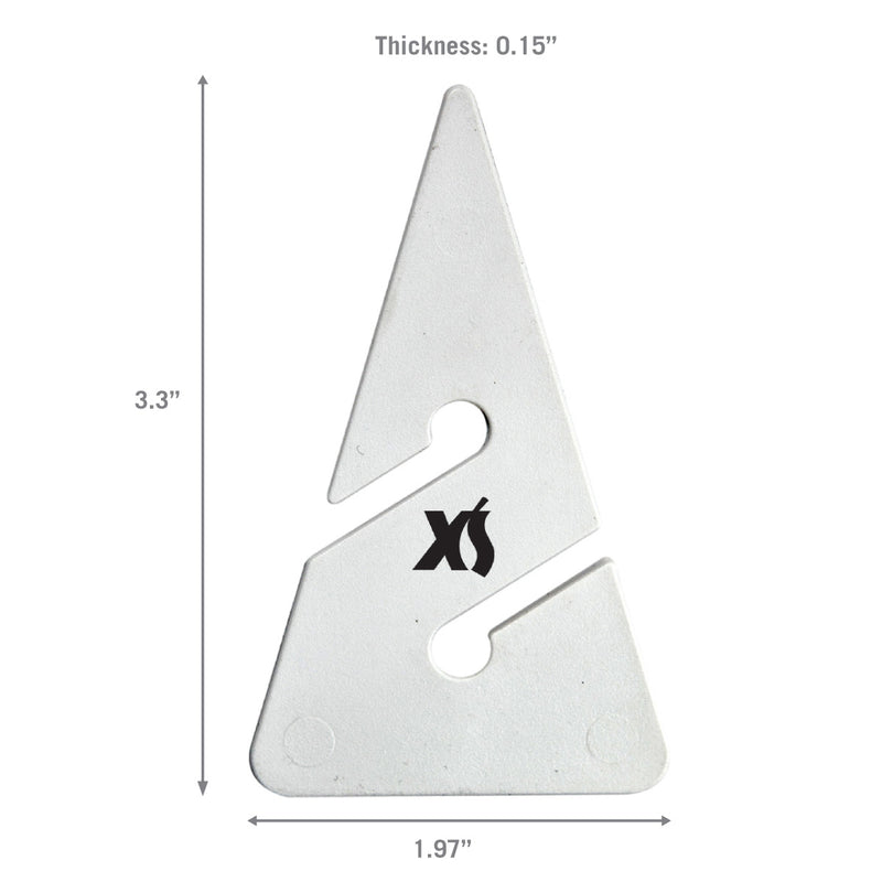 XS SCUBA Directional Line Arrows 10 Pack White Durable Plastic