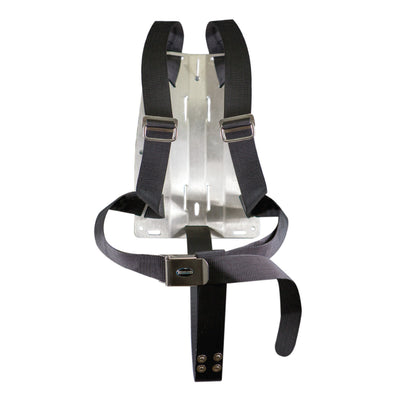 XS SCUBA Highland Tec Rec Harness 2 Inch Webbing Stainless Steel Backplate