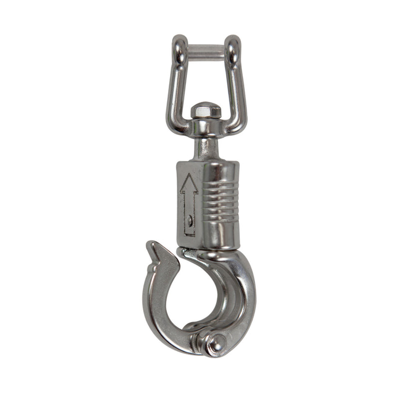 XS SCUBA Shackle Grabber Stainless Steel 4.5 Inch Internal Spring